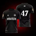 thumbnail image 2 of T-Shirt de Fans de Boxe Omerta Été Impression 3D Sportwear 47 T-Shirt Vêtements Jersey Respirant Col Rond Manches Courtes T-Shirt pour Enfants, 2 of 5