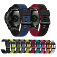 thumbnail image 2 of Correa de muñeca para reloj deportivo Garmin-Fenix6 resistente al agua, dos colores, 22, amarillo y negro, 2 of 5