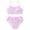 Light Pink, variant on Tween Girls Swimsuit Summer Floral Print Swimwear Two Piece Cute Ruffle Bikini for Beach Pool Swim Bathing Suit Swimsuits