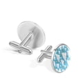 thumbnail image 3 of Cloud Elegant Dress Shirt Cufflinks Set Made of Stainless Steel for Formal Occasions, 3 of 6