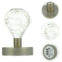 TAILTOSS 1Pc Nordic Ceiling Light Copper Wire Lamp Diamond Shape For Bedroom And Living Room