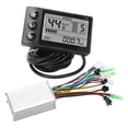 thumbnail image 3 of 36V/48V Brushless Motor Controller LCD Panel, Heat Dissipation Shell 250W/350W Brushless Motor Controller Low Level Brake  For Electric Bicycle, 3 of 8
