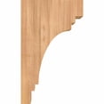 thumbnail image 3 of 3 1/2"W x 6"D x 10"H Pescadero Smooth Corbel, Western Red Cedar, 3 of 9