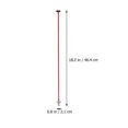 thumbnail image 3 of Dark Red Guitar Truss Rod Metal Adjustment for Bass Replacement, 3 of 5