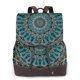 thumbnail image 1 of Easygdp Mandala Mochila de Cuero para Mujeres, Bolso de Hombro, Bolsos de Mano de Moda para Trabajo y Viajes, 1 of 4
