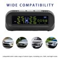 thumbnail image 2 of Tire Pressure Monitoring System, TPMS With 4 Sensors, Tire Pressure Gauge With Solar And USB Charger, With Color LCD Screen Real-time Display For Car RV SUV-black, 2 of 6
