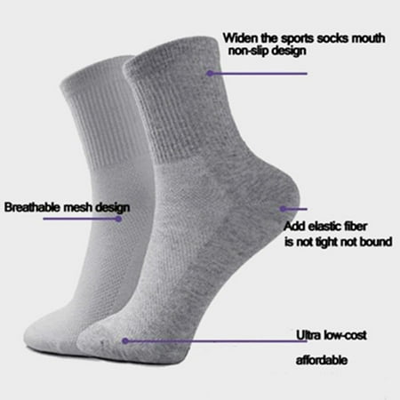 

5 Pairs Men s Fashion Business Casual Warm Winter Soft Cotton Sport Breathable Socks