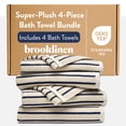 thumbnail image 1 of Toallas de baño Brooklinen de algodón turco, 4 unidades, 76 x 147 cm, 1 of 6