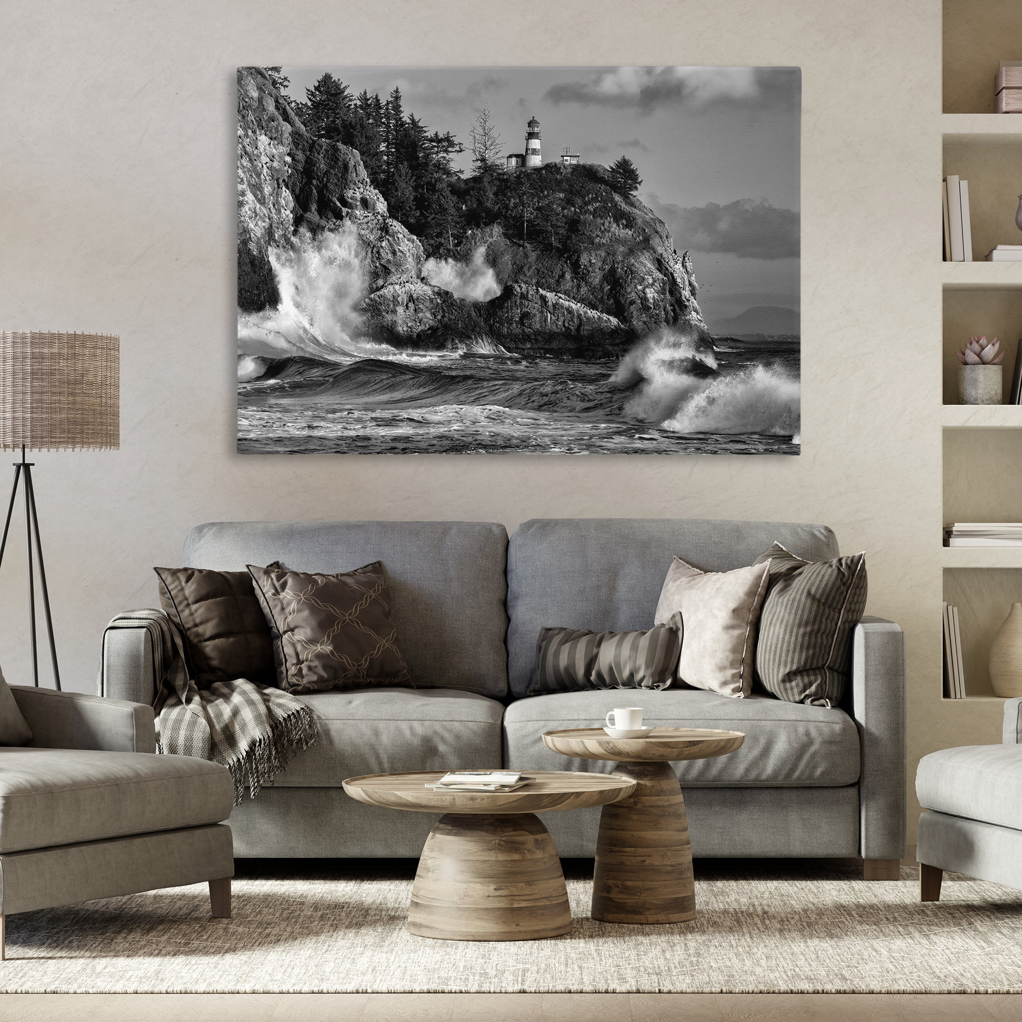 Stupell Industries Rising Tide at Cape Canvas Wall Art, design by Rick Berk