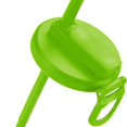 thumbnail image 2 of Tapas para Latas Refresco Con Pajita Silicona Cubierta Acampar Picnic () Verde, 2 of 9