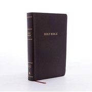 KJV, Reference Bible, Personal Size Giant Print, Bonded Leather, Burgundy, Red Letter Edition (Large Print) (Hardcover)