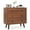 Walnut, variant on Costway 4 Drawer Dresser for Bedroom Wide Chest of Drawers with Metal Guide Rails Natural