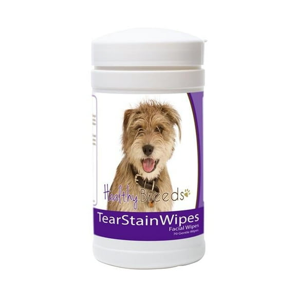 Healthy Breeds 840235152439 Mutt Tear Stain Wipes