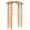 Natural 433, variant on Raised Garden Bed with Trellis for Climbing Plants, Elevated Wooden Planter Box with Legs and Metal Corners, Gray