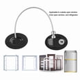 thumbnail image 4 of Seguridad Para Bebés Y Niños, Cable De Seguridad Para Abrir La Cerrado De La Puerta Del Refrigerador De La Ventana Negro, 4 of 7