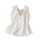 thumbnail image 1 of Camiseta de Cuello en V sin Mangas de Color Sólido para las Mujeres, Top Casual de Estiramiento Suave para Uso Diario Y Laboral, 1 of 9