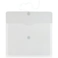thumbnail image 4 of JAM Plastic Envelopes, Letter Booklet, 9 3/4" x 13", Clear, 12 Per Pack, 4 of 4