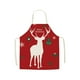 thumbnail image 2 of Delantal Navideño para Mujeres, Padres E Hijos | Babero de Cocina de Poliéster Multicolor | Tamaño Grande (75 X 65 Cm) | Ropa Protectora para Cocinar, Hornear, Barbacoa y Manualidades | Regalo para L, 2 of 6