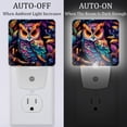 thumbnail image 2 of Owl LED Square Night Lights - Stylish and Convenient Illumination for Any Space - Pack of 2, 2 of 6