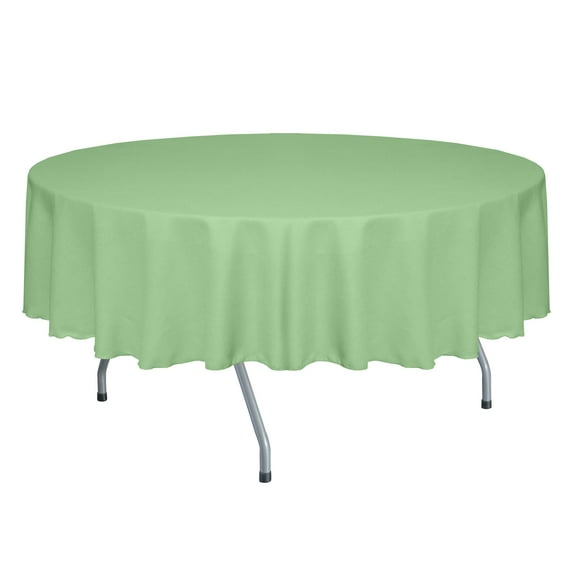 Ultimate Textile Faux Burlap - Havana 72-Inch Round Tablecloth