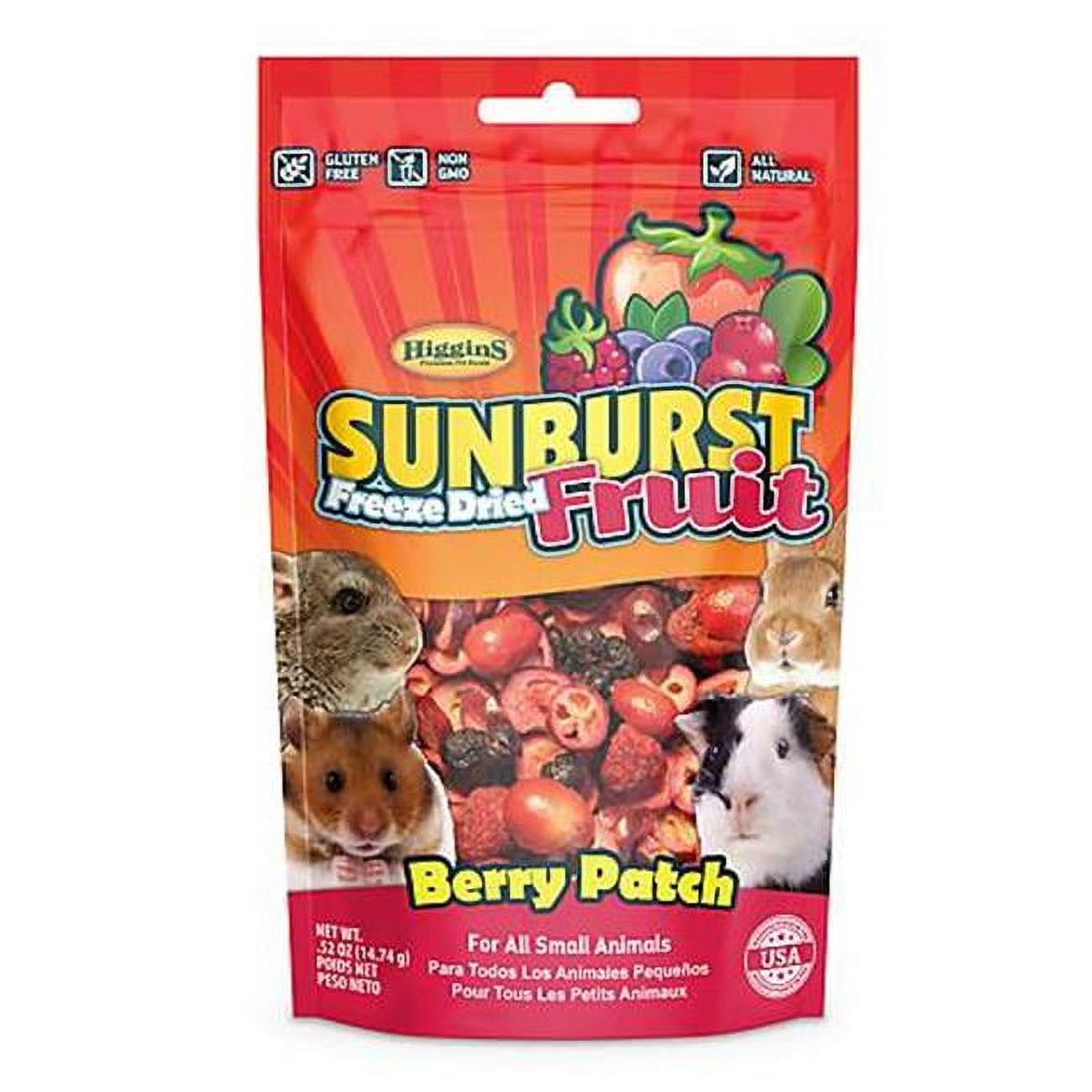 Higgins Group 466193 0.52 oz Sunburst Gourmet Natural Treats, Berry Patch