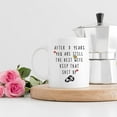 thumbnail image 7 of 3rd Wedding Anniversary Mugs for Wife from Husband - After 3 Years You Are Still The Best Wife Keep That Sht Up - 3 Year Anniversary 11 oz Coffee Mug for Her, 7 of 7