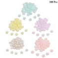 thumbnail image 2 of Breloques en Acrylique Fleur Bricolage 100 Pcs Mini Breloques Décoratives pour Cheveux Nœud Breloques Bracelet Breloques, 2 of 10