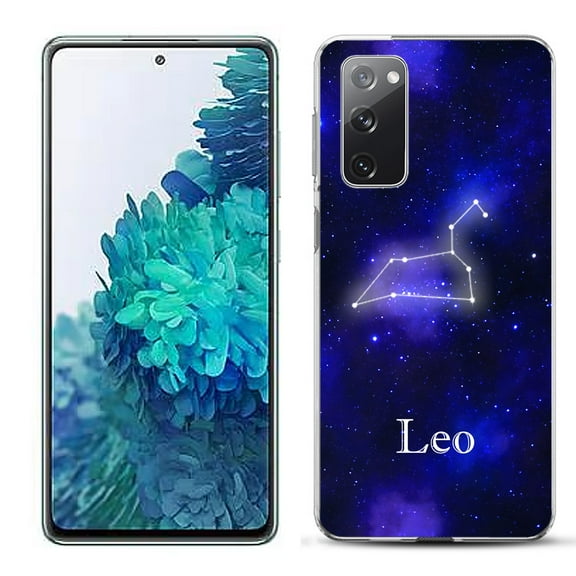 Slim-Fit Gel TPU Phone Case for Samsung Galaxy S20 FE 5G Fan Edition, by OneToughShield ® - Zodiac / Leo