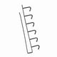 thumbnail image 5 of Gancho para Colgar en Armario, Soporte para Tazas Debajo del Armario, Estante de Almacenamiento para Cocina Organizador de Armario Soporte para Taza de Café para Cajón, Armario, 5 of 7