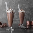 thumbnail image 4 of 300pcs Smoothie Jumbo Straw Clear Plastic Drinking Straws For Milkshake Bubble Tea Jumbo Straws Frui, 4 of 5