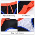 thumbnail image 5 of TANBOM Men's Sexy Polyamide Triangle Swim Trunks Adjustable Drawstring Big Pouch Comfortable Breathable Black L, 5 of 5