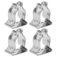 thumbnail image 5 of 4 Pcs Clips de Support de Rame Marine en Acier Inoxydable pour Kayaks de Bateau Pinces à Ressort en Métal pour Montage Sécurisé de Pagaie pour Accessoires de Yacht Rv, 5 of 5