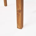 thumbnail image 4 of Noble House Balfour Acacia Wood 9-Piece Patio Dining Set in Teak/Black, 4 of 7