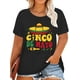 thumbnail image 1 of Camiseta QAUN Cinco De Mayo para mujer, talla grande Fiesta, 1 of 6