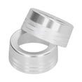 thumbnail image 3 of Qiilu 2 Uds Interruptor de Aire Acondicionado de aleación de Aluminio Perilla Giratoria Ajuste para 2014-2018 ANGGREK Otros, 3 of 8