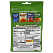 Halls Defense Vitamin C Drops Assorted Citrus 30 Each (Pack of 4)