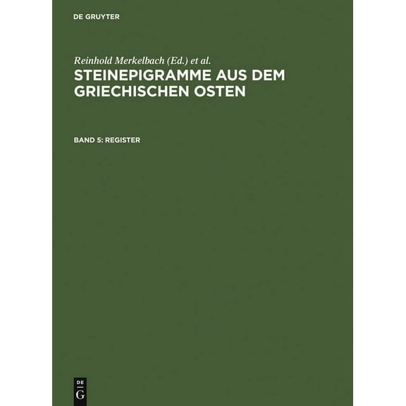 Register, (Hardcover)