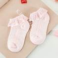 thumbnail image 6 of SPRING PARK Baby Toddler Infant Newborn Girls Lace Princess Boat Socks, 6 of 7