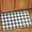Buffalo Check Black/White, variant on Kitchen Floor Mat Memory Foam Anti Fatigue Durable Non Skid Rug for Long Standing Comforter, 30" x 18", Buffalo Check Black/White