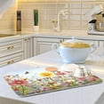 thumbnail image 6 of Wildflowers Dish Drying Mat, Absorbent Microfiber Pad Protector For Kitchen Counter Top Mat Dish Drainboard 16x18in, 6 of 7