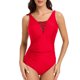 thumbnail image 1 of Traje de baño de una pieza para mujer, conjuntos de bikini para mujer, traje de baño deportivo de verano ajustado de color liso para mujer, traje de baño de poliéster para mujer, 1 of 8