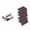 C, variant on Carborundum Emery Cleaning Sponge with Handle - Heavy Duty Rust Eraser Brush for BBQ Grill, Pots and Pans - Diamond Carbide Scrubber for Grease, Burnt-On Food, Stainless Steel