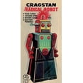 thumbnail image 2 of Retrobot 11x18 Gold Ornate Wood Framed with Double Matting Museum Art Print Titled - Cragstan Radical Robot, 2 of 4