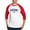 Red/White, variant on CafePress - Finland(Suomi) Hockey Baseball Jersey - Cotton Baseball Jersey, 3/4 Raglan Sleeve Shirt
