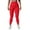 374#Red, variant on Yoga Women Leggings 2025 Women's Solid Color Seamless Fashion Tight Sports Pants Butt Lifting Fitness Pants Workout Leggings for Women 4 Way Stretch No See Through Tummy Control Workout Yoga Pants