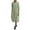 Green, variant on Women s Casual Dress for Summer Round Neck Solid Color Modern Stylish Everyday Wear Green L