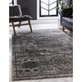 thumbnail image 3 of Unique Loom Wells Bromley Rug, Dark Gray (7' 0 x 10' 0), 3 of 4