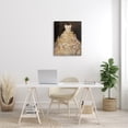 thumbnail image 2 of Stupell Industries Detailed Evening Gown Dress Text Collage Butterflies Canvas Wall Art, 24 x 30, Design by Marta Wiley, 2 of 7