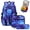 Blue Galaxy, variant on Backpacks for Girls Kawaii Ita Kids Backpack Water Resistant Lightweigt Students Bookbag for Elementary Primary Middle School, Purple