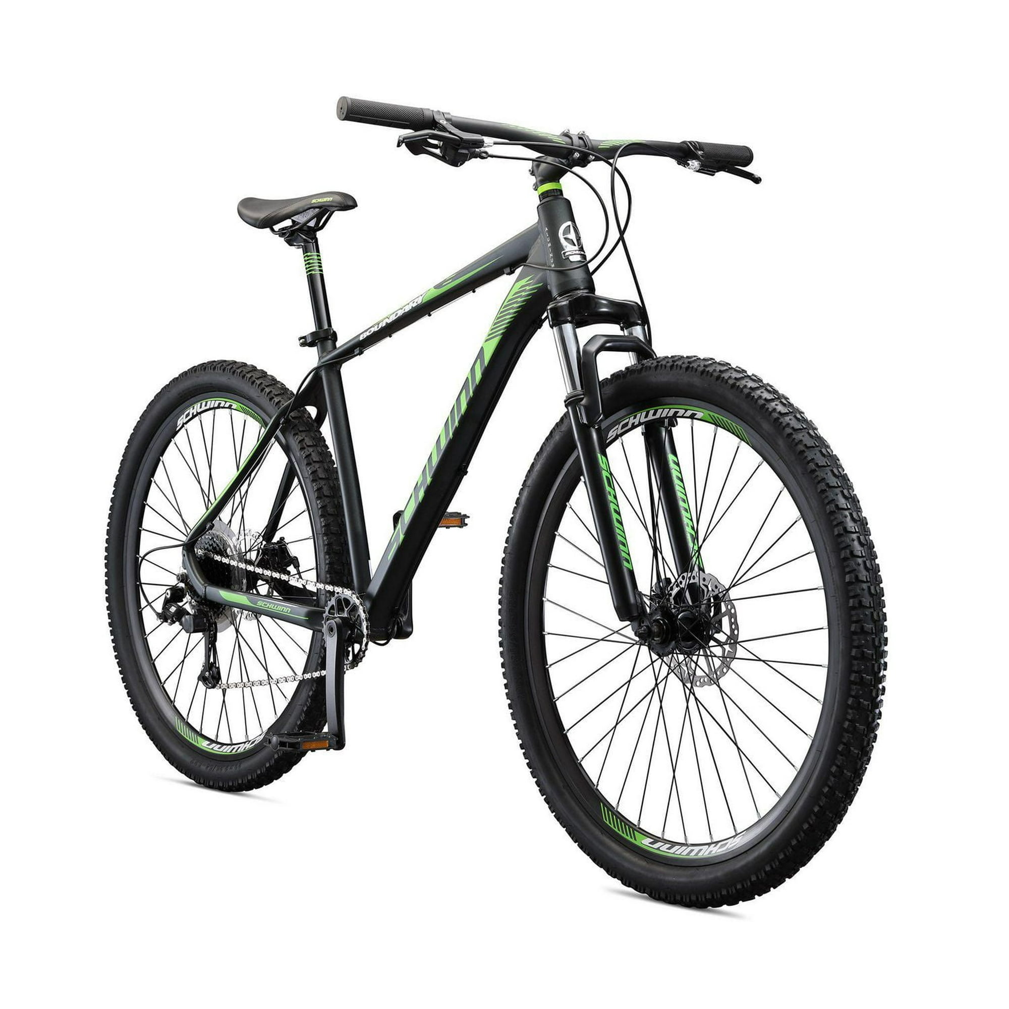 Schwinn Boundary Mountain Bike, 29-inch wheels, speeds, black